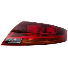Audi TT 2006-2014 Dark Red Rear Light Unit Driver Side
